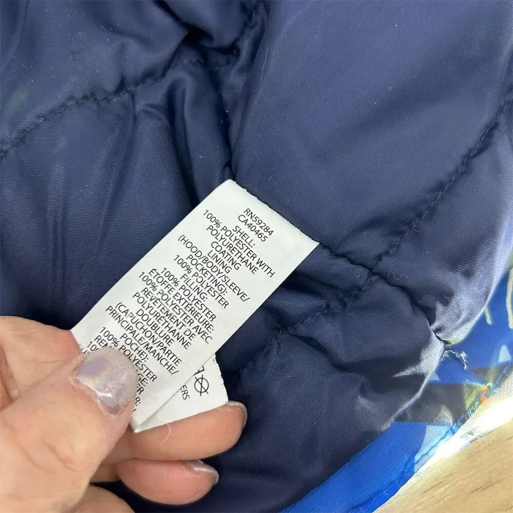 The Children's Place 3-in-1 Toddler Jacket 2T Blue Airplane Print